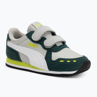Detské topánky PUMA Cabana Racer SL 20 V Inf coollightgray/pumawhite/darkmyrtle/limesmash