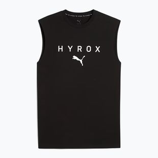 Pánska tréningová košeľa PUMA x HYROX Cutoff Tank čierna