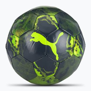 PUMA Cup Football Graphic yellow alert/green glare/galactic grey veľkosť 5