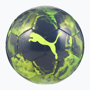 PUMA Cup Football Graphic yellow alert/green glare/galactic grey veľkosť 5