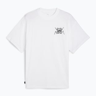 Pánsky basketbalový dres PUMA Jaws Core Tee puma white