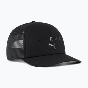 Čiapka s billou PUMA x HYROX Trucker čierna