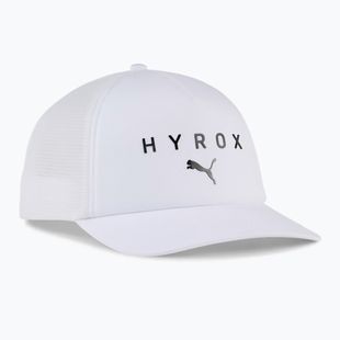Čiapka s billou PUMA x HYROX Trucker biela