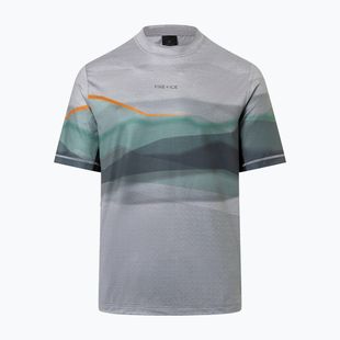 Pánske termo tričko longsleeve BOGNER FIRE+ICE Balduin2 1/4 Zip liquid silver