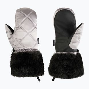 Dámske lyžiarske rukavice ZIENER Kwinzi-Z Mitten metallic silver