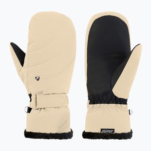 Dámske lyžiarske rukavice Ziener Keaki-Z Aquashield PR Mitten Glove soft taupe