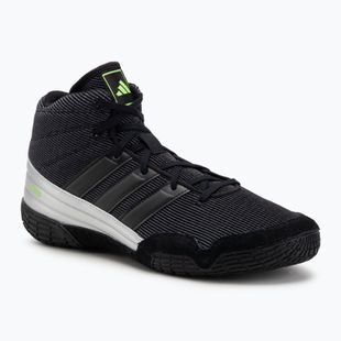 Boxerské topánky adidas Speedex core black/lucid lemon