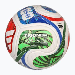Futbalová lopta adidas Trionda Pro World Cup white/blue veľkosť 5