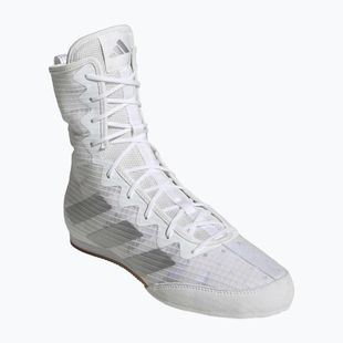 Boxerské topánky adidas Box Hog 4 white/silver