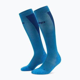 Dámske ponožky CEP Ultralight Tall 4.0 blue/dark blue