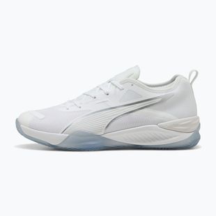 hádzanárske topánky PUMA Eliminate NITRO 4 puma white/puma silver