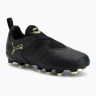 Detské kopačky PUMA Future 8 Match LL FG/AG Jr puma black/fizzy light/green terrain