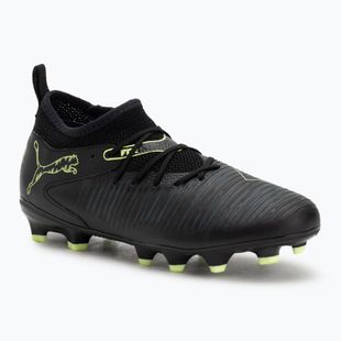 Detské kopačky PUMA Future 8 Match FG/AG Jr puma black/fizzy light/green terrain