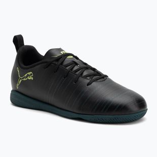 Detské kopačky PUMA Future 8 Play It Jr black/fizzy light/green terrain