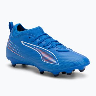 PUMA Ultra 6 Match FG/AG Jr detské kopačky ultra blue/puma white/glowing red