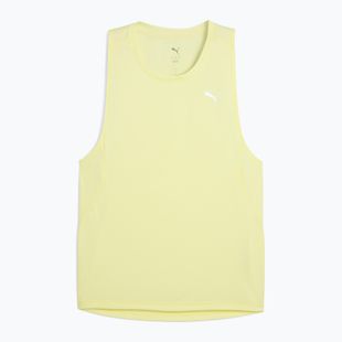 Pánske bežecké tričko PUMA Velocity Tank Poly gold moon