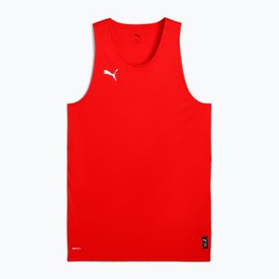 Pánsky futbalový dres PUMA teamJAWS Starter Jersey pre všetky časy červený