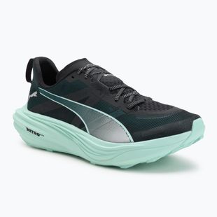 Pánske bežecké topánky PUMA Deviate Nitro Elite Trail green terrain / mint melt