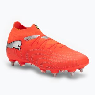 Pánske futbalové kopačky PUMA Future 9 Pro MxSG glowing red/puma white/puma black/puma silver