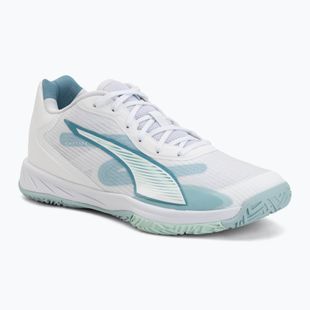hádzanárske topánky PUMA Accelerate Pro 4 Game On puma white/baltic sea blue/fresh water