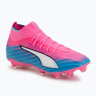 Kopačky PUMA Ultra 6 Match + FG/AG poison pink/puma wht/sun stream/bright aqua/puma blk