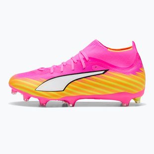 Kopačky  PUMA Ultra 6 Match + FG/AG poison pink/puma wht/sun stream/bright aqua/puma blk