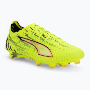 Futbalové kopačky PUMA Ultra 6 Ultimate FG Yellow Alert/Puma Black/Glowing Red/Lime Squeeze