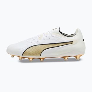 Kopačky  PUMA King 20 Ultimate Fg/Ag puma white/metallic gold/puma black