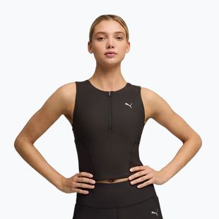 Dámske bežecké tielko PUMA Run Lightstride Crop Top puma black