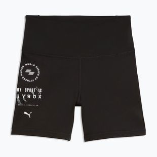 Dámske tréningové šortky PUMA x HYROX Tad Essential Tight čierne