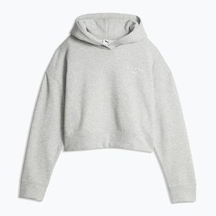 Dámska mikina Puma Hyrox World Cropped Hoodie light grey