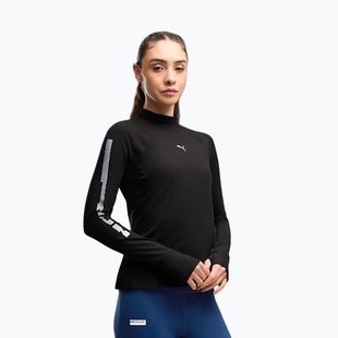 Dámske bežecké tričko longsleeve PUMA Run Brightstride Cloudspun puma Black