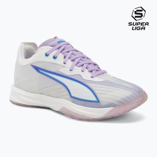 Hádzanárske topánky PUMA Accelerate Nitro SQD 5 puma white/royal sapphire/light lavender
