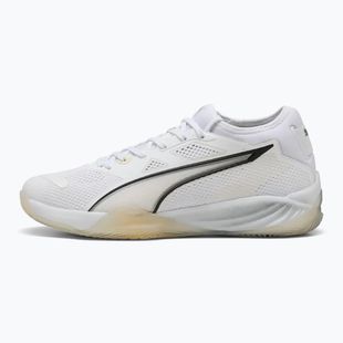 Pánske hádzanárske topánky PUMA Eliminate NITRO SQD 4 white