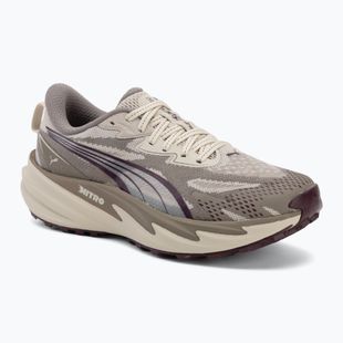 Dámske bežecké topánky Puma Velocity NITRO Trail silver fog/ruby