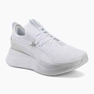 Dámske topánky PUMA Softride Sabrina Polished Chrome puma white/silver mist/puma silver
