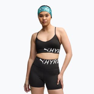 Športová podprsenka PUMA x HYROX Strappy Pwrmode puma black