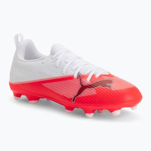 Detské kopačky PUMA Ultra 7 Match FG/AG Jr ultra red/puma black/puma white