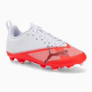 Detské kopačky Puma Ultra 7 Play FG/AG Jr Ultra Red/Puma Black/Puma White
