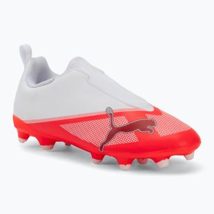 Detské kopačky Puma Ultra 7 Play LL FG/AG Jr Ultra Red/Puma Black/Puma White