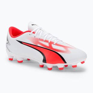 Pánske kopačky PUMA Ultra Play FG/AG puma white/puma black/fire orchid
