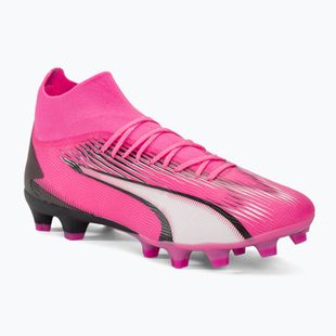 Kopačky PUMA Ultra Pro FG/AG jedovatá ružová/puma biela/puma čierna