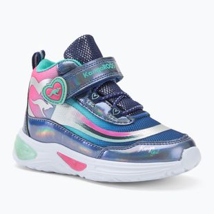Detská obuv KangaROOS K-SLG Willow Mid EV navy / ocean