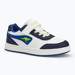 KangaROOS K-CA Shaggy EV dark navy/lime detská obuv