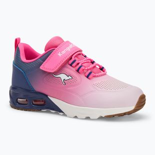KangaROOS KX-Bases EV neon pink/white detská obuv
