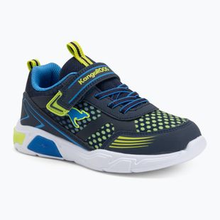 KangaROOS K-SLB Naro EV dark navy/lime detská obuv