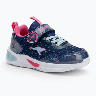 KangaROOS K-SLG Beauty EV navy/daisy pink detská obuv