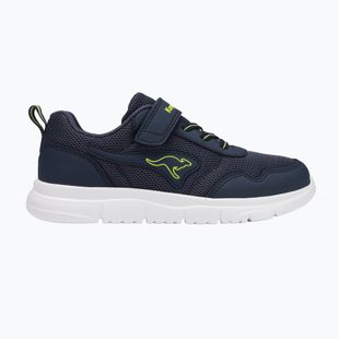 Detské topánky KangaROOS K-ETK Possum EV dark navy/sulphur spring