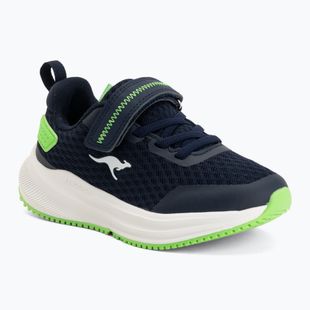 Detské topánky KangaROOS K-RDK Fam EV dark navy/lime
