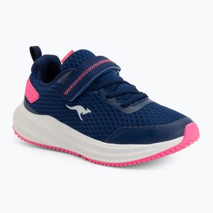 Detské topánky KangaROOS K-RDK Fam EV bellewether blue/neon pink
